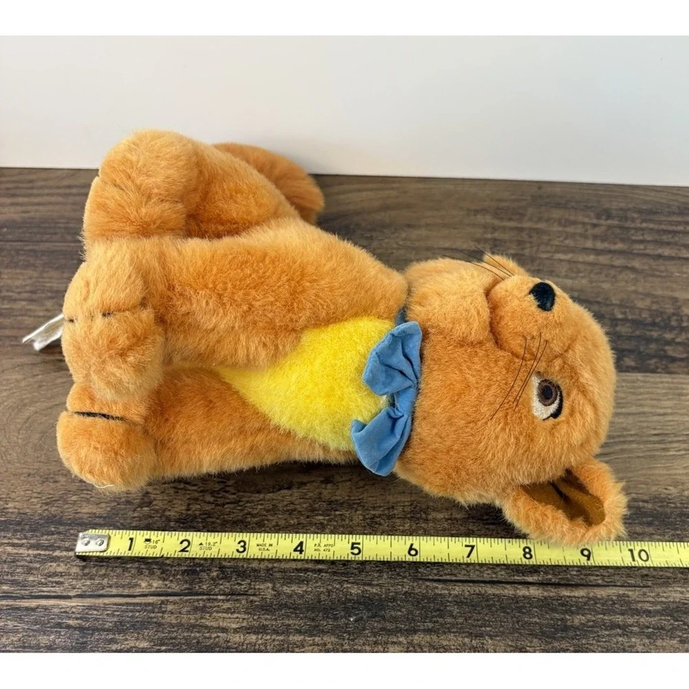 Vintage Disney Aristocats Toulouse Ginger Kitten Orange Cat 9